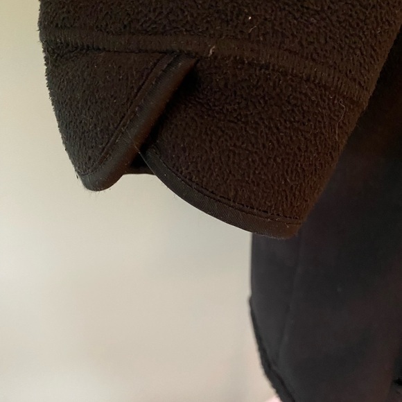 Women's Black Hooded Jacket Size Large - Picture 7 of 13